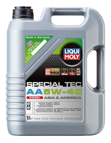Моторное масло Liqui Moly Special Tec AA Diesel 5W-40, 5л